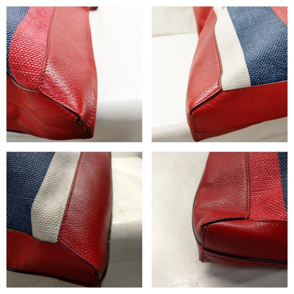 Gucci Tote Bag Red Canvas mon-875-091325 - Picture 10 of 16